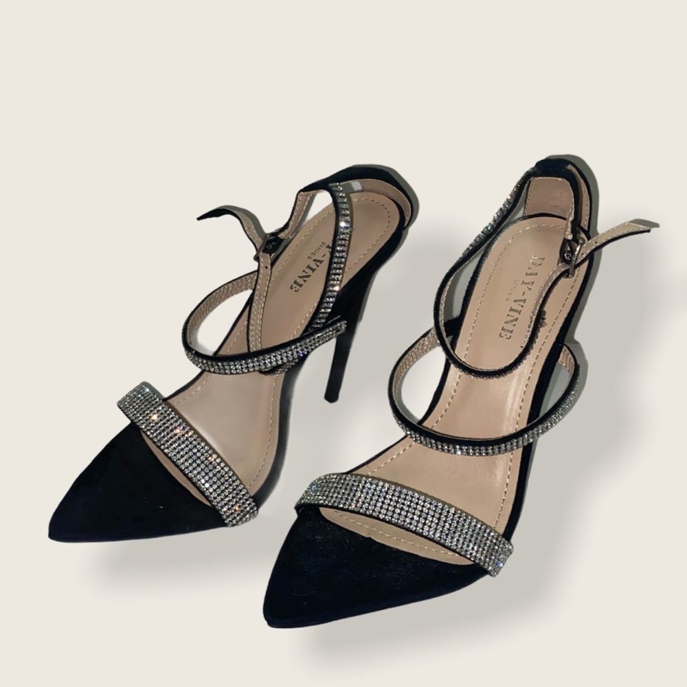 Brand New Crystal Heels - Picture 1 of 2
